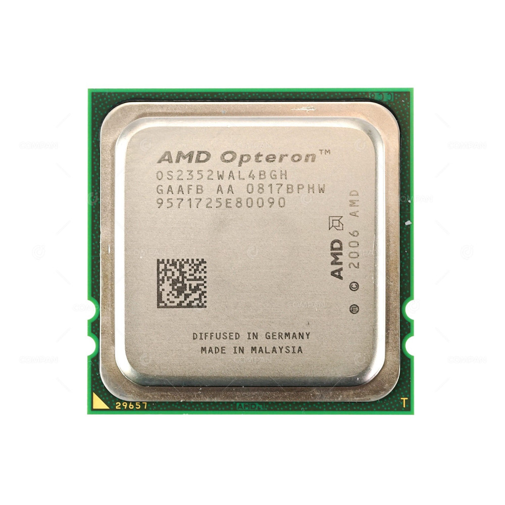 OS2352WAL4BGH AMD OPTERON 2352 2.10 GHz 4-CORE 2MB L3 CACHE 115W SOCKET 1207